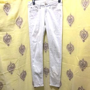 RAG & BONE BLUISH WHITE SKINNY JEANS SZ 26